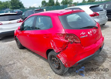 2012 Mazda Mazda2 Sport z USA, uszkodzony, nr VIN JM1DE1KY8C0137140